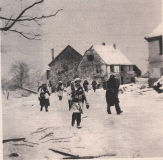 * Etape n° 38 - 18-27 janvier 1945 -  Légionnaires, B.M.XI, 8ème R.C.A. et 2ème D.B. dans les combats  d'Illhaeusern et des Bois d'Elsenheim