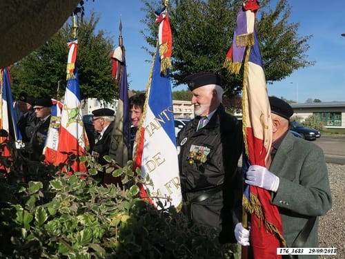 * 74 ème anniversaire de la libération de Ronchamps-Cérémonie du souvenir, le samedi 29 septembre 2018