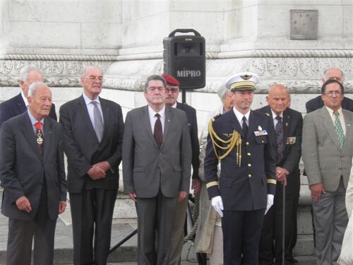 ** Cérémonies du 75e anniversaire de l'Appel du 18 Juin 1940 