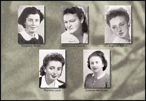 * Elles ont donné leur vie pour que la France retrouve sa liberté, nous ne les oublions pas.