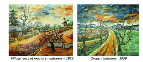 * Alexandre LYOUBOVIN, Ancien du B.M. 2 et artiste peintre