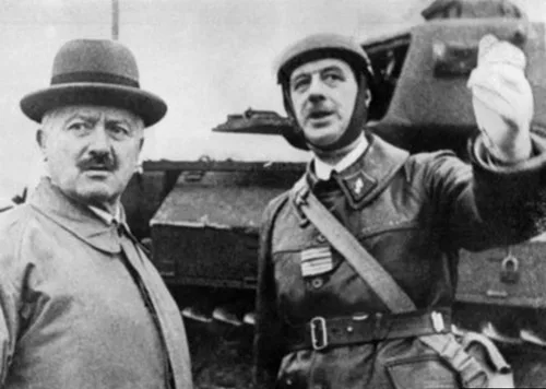 * 2020 année de Gaulle - À Montcornet, Macron invoque