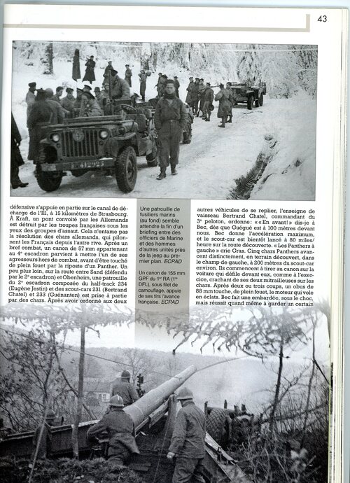 * Le 1er RFM dans les Vosges à l'automne 1944