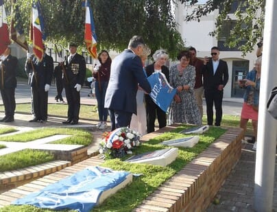 * 2 septembre 2019 : Fécamp a honoré le Compagnon Roland TERRIER (1er RFM) le jour de la commémoration de sa Libération