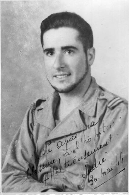 * Décès d'André Salvat du 1er Bataillon d'Infanterie de Marine