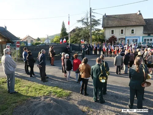 * 74 ème anniversaire de la libération de  Champagney- Éboulet - samedi 29 septembre 2018