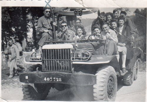 * L'A Dieu de la Fondation BM 24 Obenheim à son ami Joseph SIGWARD (4ème Brigade)