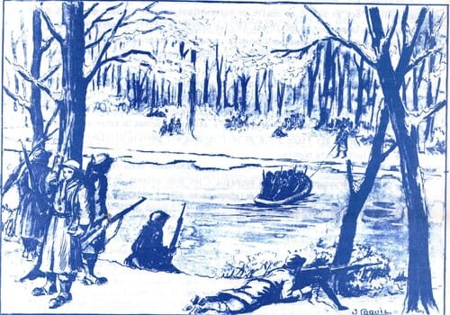 * 23 Janvier 1945 - la Traversée de l'Ill dans l'Illwald, par Jean COQUIL (BM5)