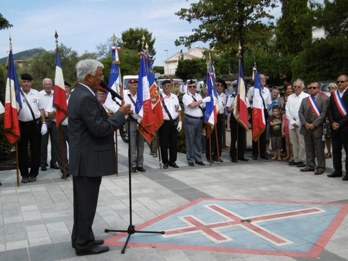 * 22 Aout 2014 : La Ville de LA GARDE a commémoré les combats pour sa Libération