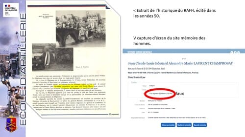 * Avril 2022 : Lieutenant colonel Jean-Claude Laurent-Champrosay - 1 - Le voyage d'études en Italie