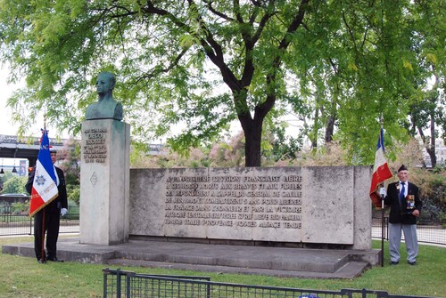 * 11 Juin 2015 - Cérémonies du 73e anniversaire  de Bir Hakeim à Paris
