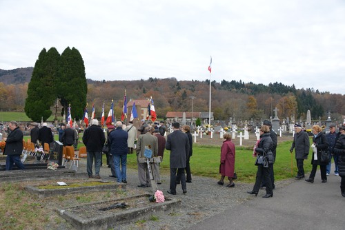 * A Giromagny le 20 novembre, l'hommage de la délégation de l'Amicale de la D.F.L. au cimetière