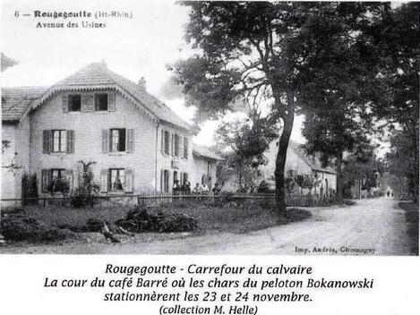 * Etape n° 27- Libérations de Vescemont et de Rougegoutte par les Fusiliers Marins, les Cuirassiers et le B.M. 24