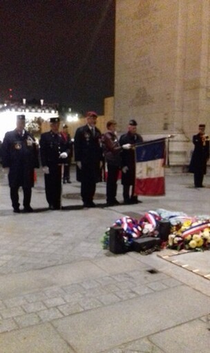 * Commémoration de la création de l'Ordre de la Libération à l'Arc de Triomphe