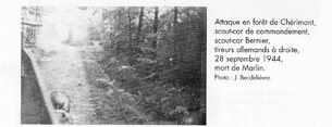 Etape n° 18 - 27-28 Septembre 1944 - Le B.M. 21 et les Fusiliers Marins montent ensemble à l'assaut de Clairegoutte et de Frédéric-Fontaine