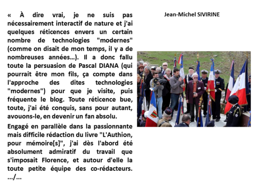 * Avant de nous quitter... un partage de satisfaction(s) avec les contributeurs du projet