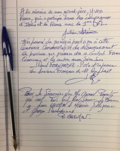 * Le Débarquement de Provence - 15 août 1944