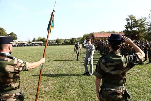 * CFIM de Transmissions 18 Régiment de Transmissions de Dieuze met Alexis Le Gall à l'honneur