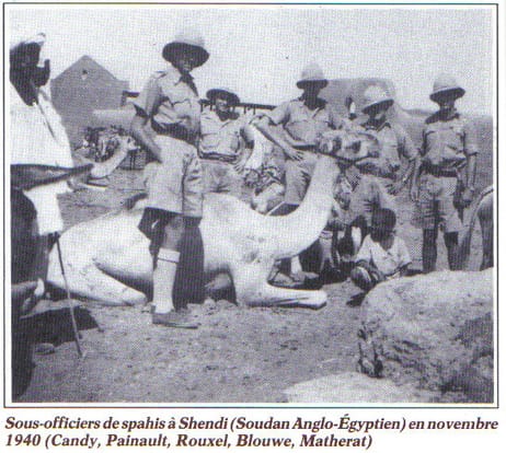 * Histoire des Spahis de la France Libre (1/3 : de l'escadron Jourdier au GRCA (Juillet 1940-Décembre 1941)