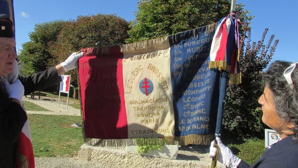 *  8 septembre 2018 - Commémoration de la jonction 1e DFL et 2e DB à Nod-sur-Seine