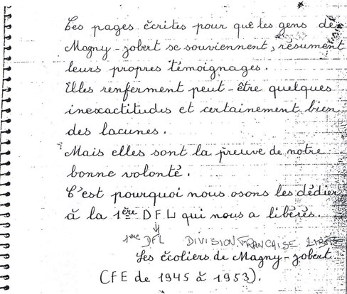 Etape n° 17 - Le Bataillon d'Infanterie de Marine et du Pacifique libère Magny-Jobert
