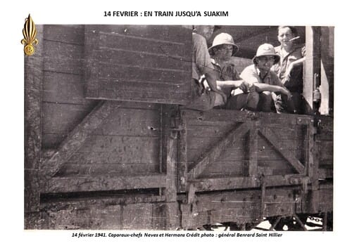 * 80e Anniversaire de la Campagne d'Erythrée (février-mars 1941) - 3 - La Légion et la Compagnie du Train de Port-Soudan à l'Erythrée