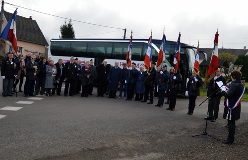 20 Novembre- Voyage Mémoire de l'Amicale de la D.F.L. dans les Vosges et en Alsace : une première étape à Champagney et Andornay