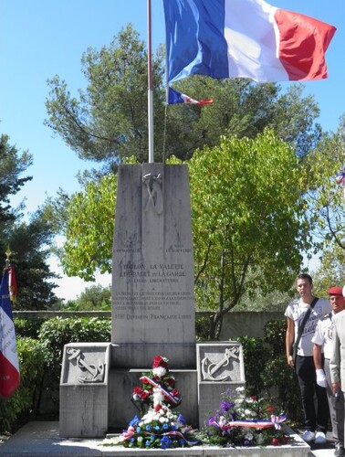* 22 Août 2016 - LA GARDE en Provence a commémoré sa Libération par le RFM