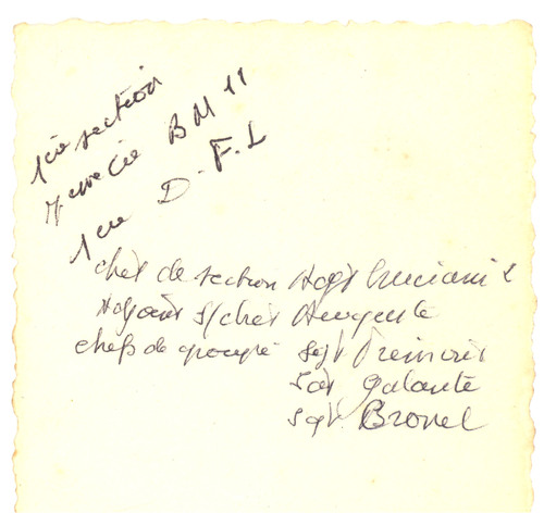 * Cérémonies à la mémoire des soldats de la 1ère DFL morts pour la libération de Dolleren en novembre 1944.