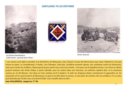 80e Anniversaire de la Campagne d'Erythrée (février-avril1941) - dernier épisode 7 : Et Massoua fut libéré !