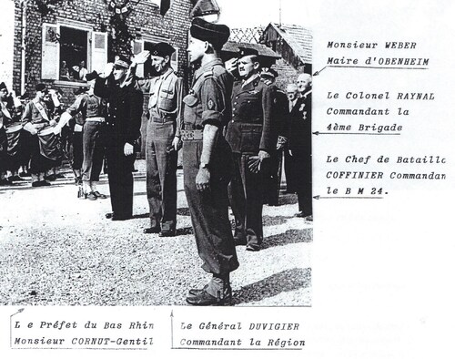* Etape n° 37 - 11 Janvier 1945 : le sacrifice du Bataillon de Marche 24 à OBENHEIM