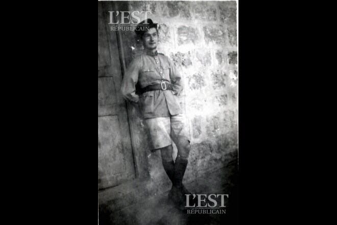 RenÃ© Briot, nÃ© en 1913 Ã  Saint-Maurice-sur-Moselle. Photo collection particuliÃ¨re FranÃ§ois Parmentier