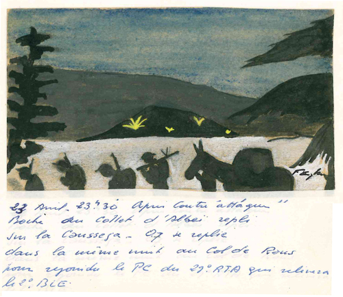 * Etape n° 49 - Alpes Maritimes- 13-27 Avril 1945 -  PEZURBE (BM 21 et Légion) et la Vallée de la Roya (BM 4 et 22e BMNA)