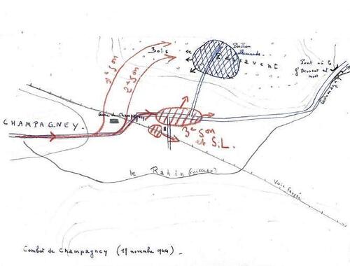 Etape n° 23 - L'offensive sur la Trouée de Belfort commence à Champagney