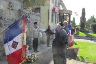 18 et 19 Mai - Des Anciens du B.M. 24 et des descendants étaient de retour à Obenheim