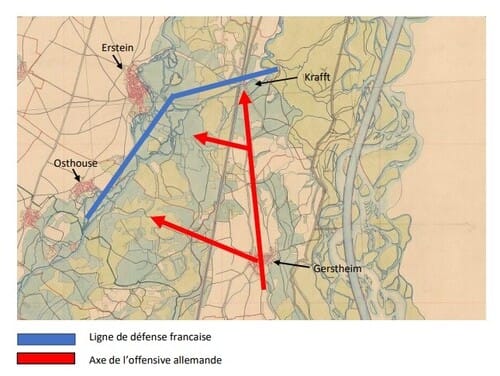 * Évocation de la Bataille du Ried - La bataille d'Erstein-Krafft - Janvier février 1945