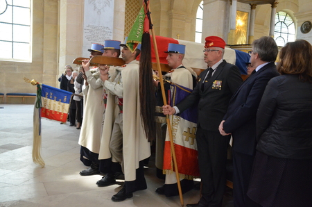 * Reportage photos des funérailles de Mr Alain Gayet - Compagnon de la Libération -  et de la cérémonie d'honneurs militaires 