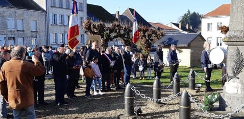 * Cérémonie du 11 novembre à Thin le Moutier