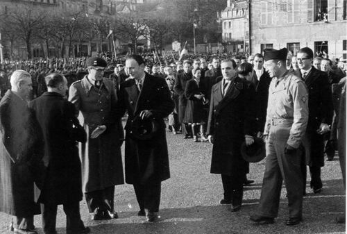 * TRESORS D'ARCHIVES : photographies de la 1ère DFL à Guéret (décembre 1944)