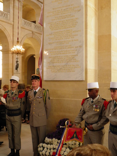 * Cérémonie aux invalides - 