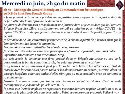 * 76e anniversaire de Bir Hakeim - 