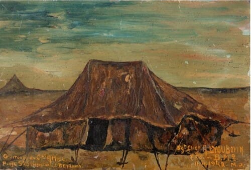 * Alexandre LYOUBOVIN, Ancien du B.M. 2 et artiste peintre