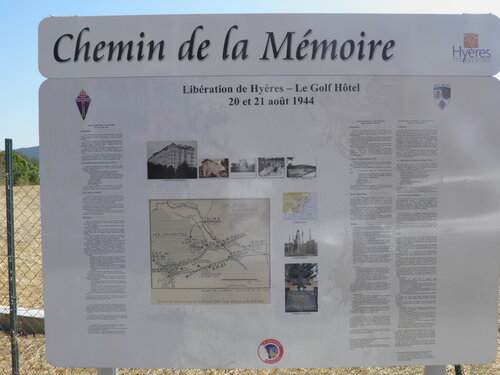 * 22 et 23 Août : cérémonies commémoratives de la Libération de HYERES et de la GARDE