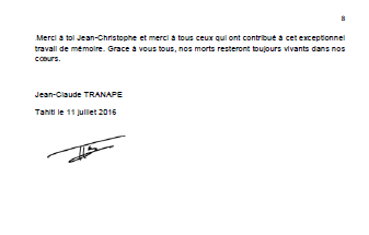 * De Tahiti, la mémoire des Tamari'i, par Jean-Claude Tranape