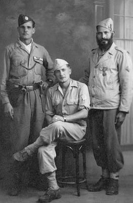 * Photos souvenirs du 22ème Bataillon de Marche Nord Africain