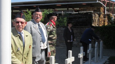 18 et 19 Mai - Des Anciens du B.M. 24 et des descendants étaient de retour à Obenheim