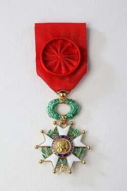 * Marcel Barbary - Ancien de la 1ère DFL - nommé Officier de la Légion d'honneur