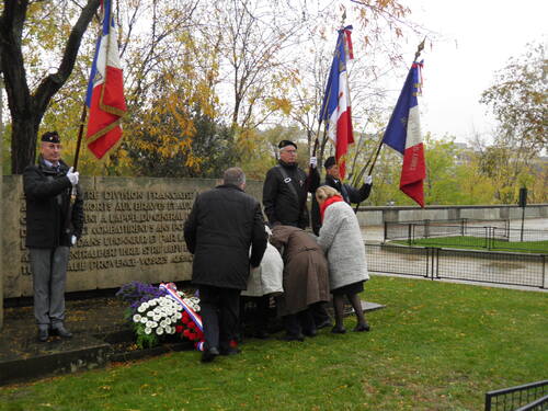 * la 1er DFL et la Fondation de la France Libre ont rendu hommage au Général Diégo BROSSET
