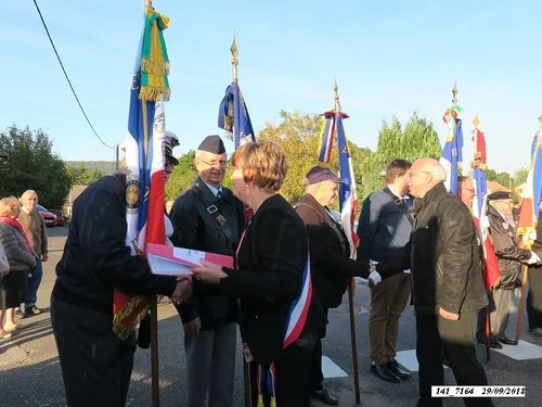 * 74 ème anniversaire de la libération de  Champagney- Éboulet - samedi 29 septembre 2018