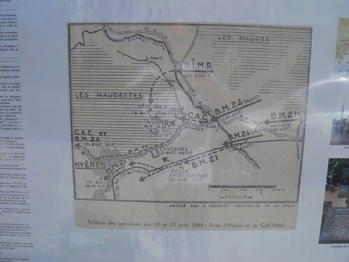 * 22 et 23 Août : cérémonies commémoratives de la Libération de HYERES et de la GARDE